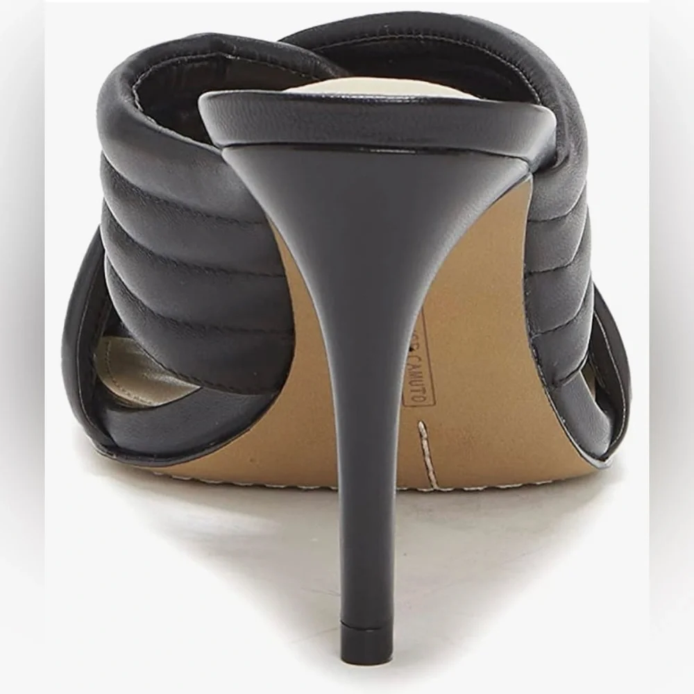 Vince Camuto Women's Sarendie Quilted Strap Sandal Slide size 6 - Picture 3 of 12